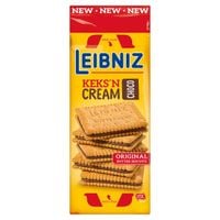 Leibniz Herbatniki maślane z kremem czekoladowym 190 g