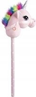 GŁOWA KONIA JEDNOROŻCA PLUSZOWA NA KIJU DŹWIĘKI
