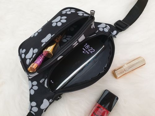 NERKA saszetka biodrówka damska polska N109 różowa na Arena.pl