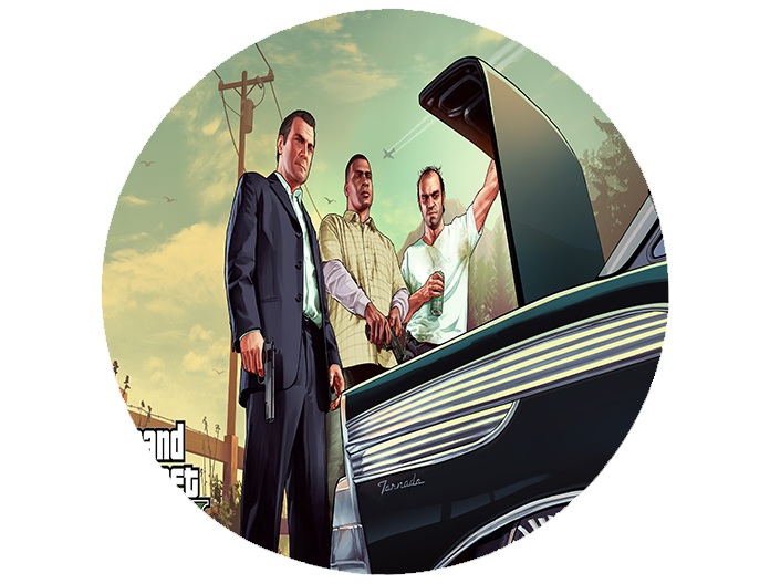 Podkładka pod myszkę GTA zdjęcie 2