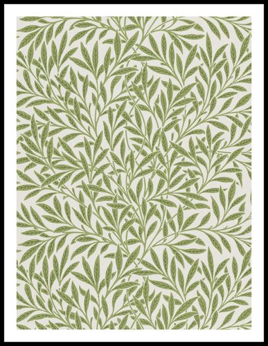 Plakat 60x80cm Willow Pattern, Morris Vintage do Salonu na Arena.pl
