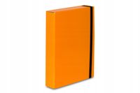 teczka box caribic pomarańcz a'7 a4 5cm 1168