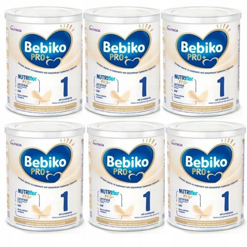 6 x Bebiko PRO+ 1, mleko początkowe dla niemowląt od urodzenia, 700 g na Arena.pl