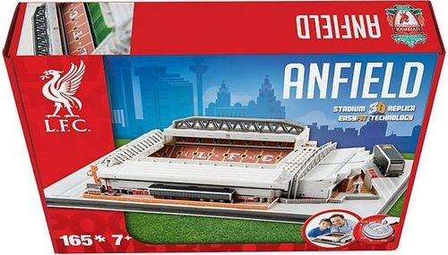 Puzzle 3D Model stadionu Anfield (Liverpool) na Arena.pl