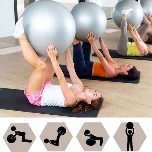 Piłka Gimnastyczna WZMOCNIONA Rehabilitacyjna Anti-Burst 65cm + Pompka na Arena.pl