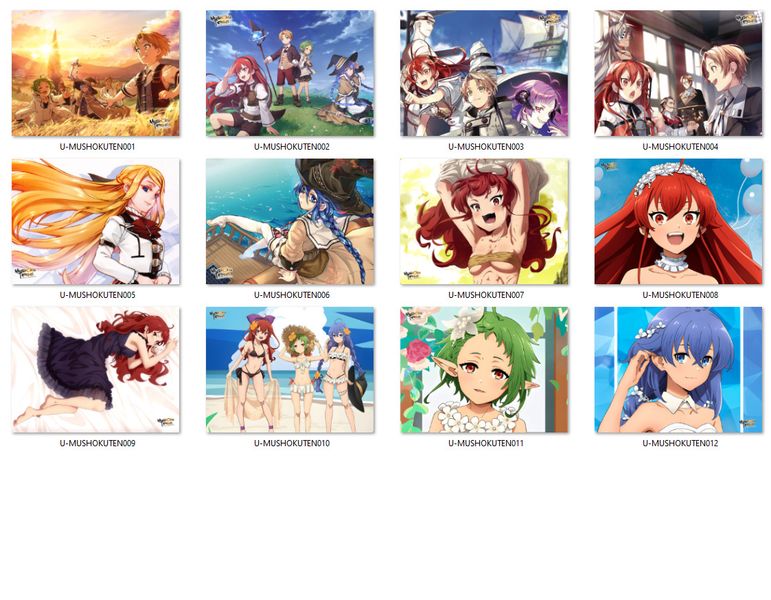 Poduszka Mushoku Tensei DO WYBORU zdjęcie 2