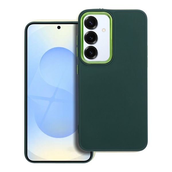Futerał FRAME do SAMSUNG S25 zielony zdjęcie 1
