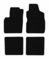Dywaniki welurowe CARLUX-SILVER do Fiat Panda II 2002-2010, czarne