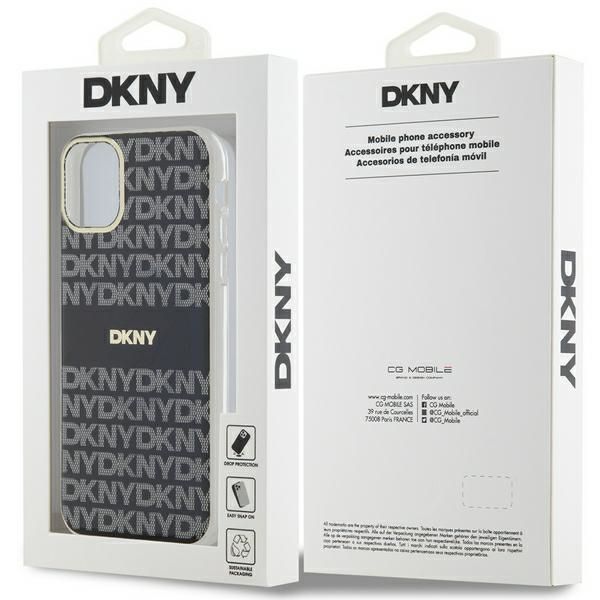 Etui DKNY do iPhone 11, iPhone XR, Czarny, MagSafe zdjęcie 8