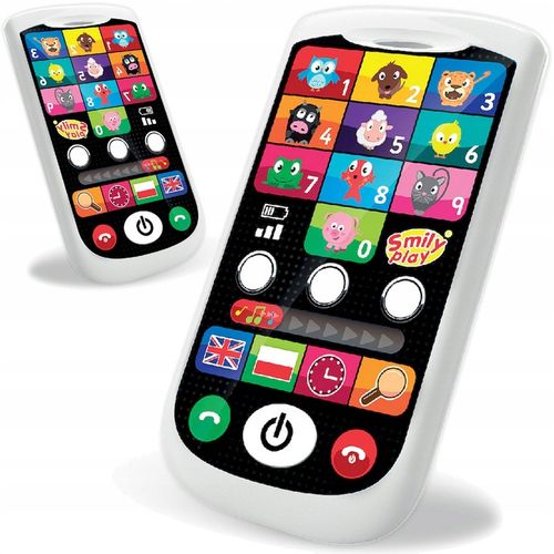 SMILY PLAY EDUKACYJNY SMARTFON dotykowy na Arena.pl