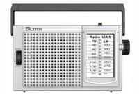 Radio Eltra Iza-5 Srebrne FM LW 1,5W Zasilanie sieciowe i bateryjne