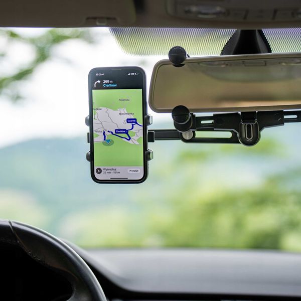 Spacecase Car Holder Sc19 Mirror Black zdjęcie 10