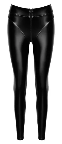 noir orgia chimera legginsy czarne l, wysoka talia, zamek, powerwet look na Arena.pl