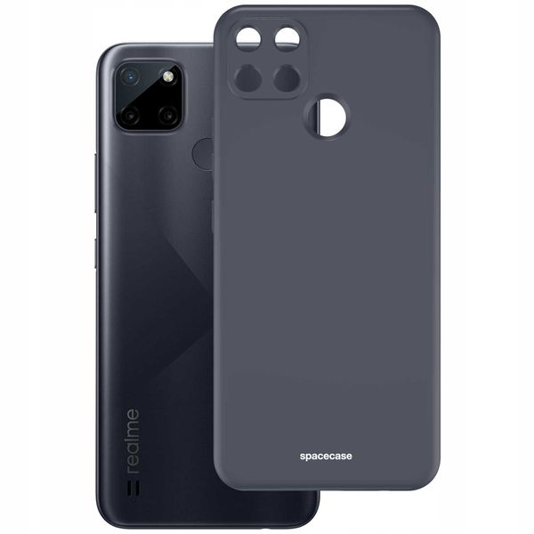 Spacecase Silicone Case Realme C21Y/C25Y Black zdjęcie 2