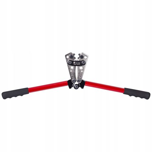 Zaciskarka do Końcówek Praska do Kabli Konektorów Tulejek 6-50mm2 HEX NEKU na Arena.pl