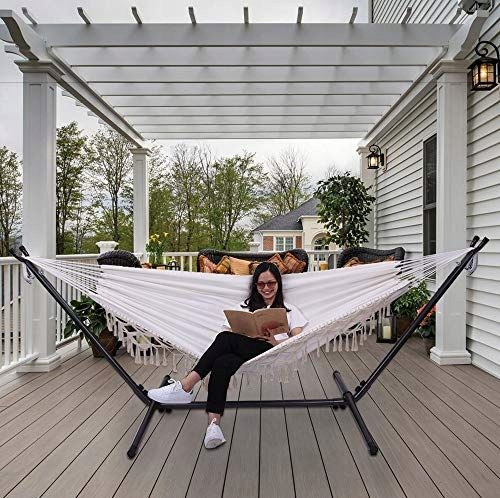 Hamak Ogrodowy Brazylijski Boho Huśtawka 200x100cm na Arena.pl