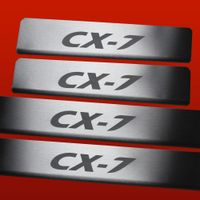 Listwa progowa MAZDA CX-7 Stal nierdzewna 304 mat 4szt