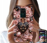 ETUI DO XIAOMI NOTE 9 - KOBIECE WZORY KŁÓDKA SERCE CASE + SZKŁO