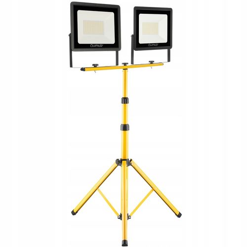 Naświetlacz Halogen LED Lampa 2x 100W + Statyw + Przewód Zasilający na Arena.pl