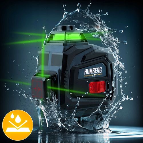 POZIOMICA LASEROWA LASER KRZYŻOWY 4D SAMOPOZIOMUJĄCY 40m 2 Akumulatory na Arena.pl