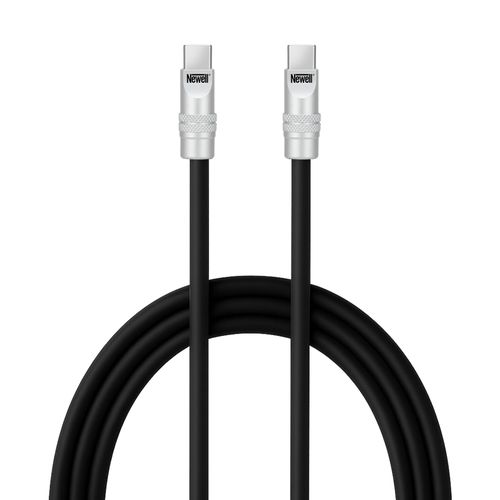 Kabel Newell USB-C - USB-C 100 W, 2 m, silikonowy, czarny na Arena.pl