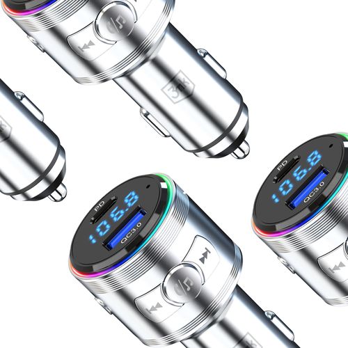 accessories - 3mk hyper car power transmitter 48w qc pd pps usb 1c1a silver na Arena.pl