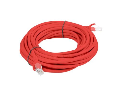 PATCHCORD KAT.5E 5M CZERWONY FLUKE PASSED LANBERG na Arena.pl