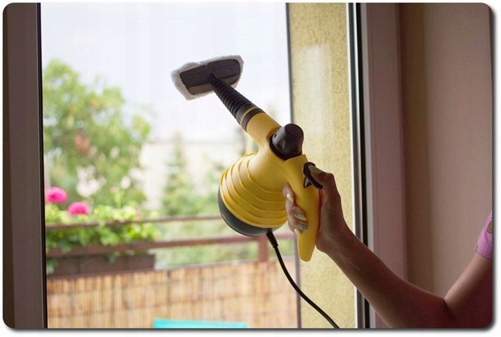 PAROWNICA na PLUSKWY Myjka Parowa Czyścik Ciśnieniowy 1050W 115 stopni zdjęcie 2