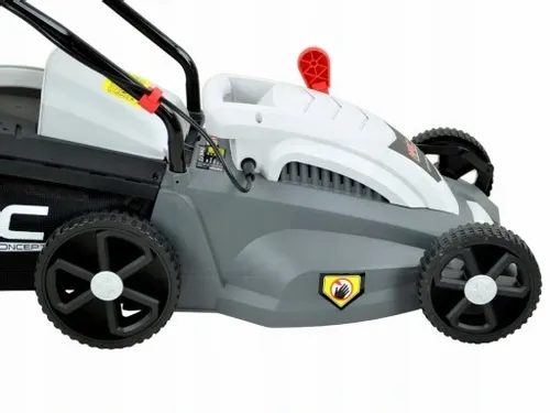 KOSIARKA ELEKTRYCZNA NAC LE14-34-PI-G 1400 W INDUKCJA MULCZOWANIE 34 CM na Arena.pl