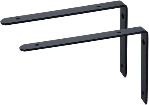 Wsporniki półek wspornik ścienny czarny 2 szt na Arena.pl