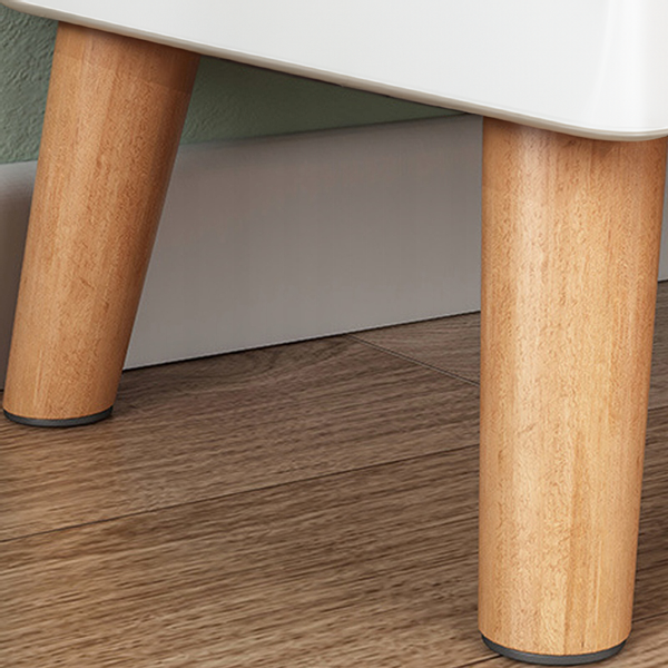 REGAŁ STOJĄCY BIAŁY NA KSIĄŻKI PÓŁKI WYSOKI SKANDYNAWSKI SŁUPEK SZAFA zdjęcie 6