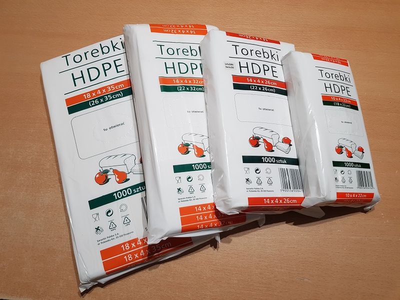 TOREBKI HDPE 18X4X42CM zdjęcie 1