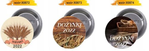 Przypinki buttony DOŻYNKI GMINNE TANIO na Arena.pl