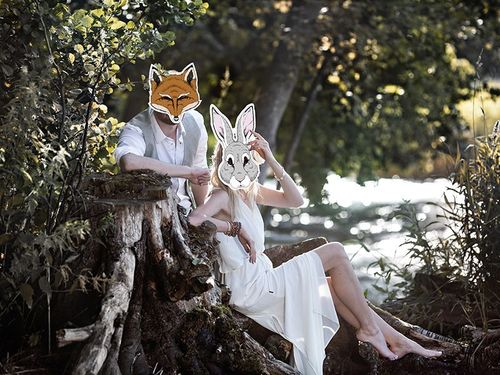 "Maska Lis, 26 x 28 cm"_PDE na Arena.pl