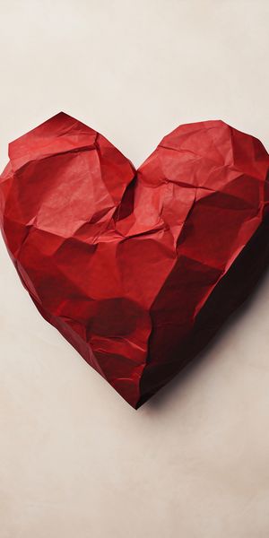 Plakat 50x100cm Kreślone Serce zdjęcie 1