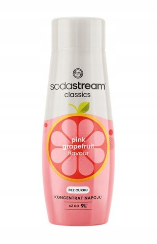 Zestaw Syrop koncentrat Soda Stream PINK GRAPEFRUIT 3x440ml + Torba GRATIS na Arena.pl