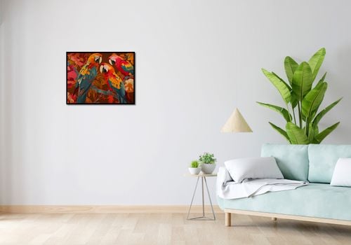 Plakat 65x50cm Kolorowe Ary na Arena.pl