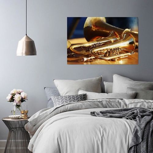 Obraz na płótnie - Canvas, Instrument dęty 80x60 na Arena.pl