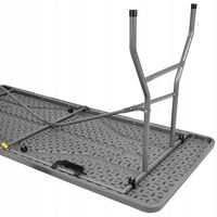 Uniwersalny Stół Cateringowy Turystyczny Składany w walizkę 180cm 100kg