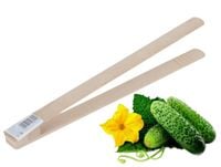 Szczypce uniwersalne drewniane proste 30 cm do serwowania potraw