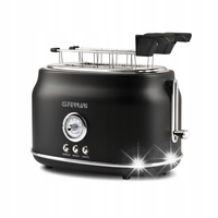 TOSTER OPIEKACZ RETRO 750W TIMER TACKA NA OKRUCHY