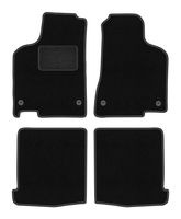 Dywaniki welurowe do: Volkswagen Lupo 3L 1997-2005 hatchback czarne