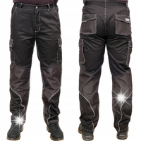 SPODNIE ROBOCZE STRETCH ONYX ROZM. XL YATO