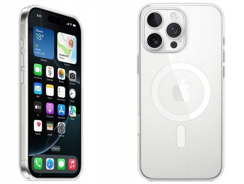 Plecki Apple do Apple iPhone 16 Pro Max bezbarwny na Arena.pl