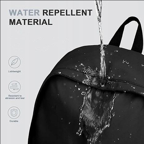 PLECAK SZKOLNY DLA DZIEWCZYNKI DUŻY A4 MODNY TORNISTER MŁODZIEŻOWY CZARNY na Arena.pl