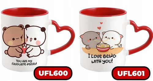 KUBEK PREZENT MISIE BUBU I DUDU CUTE BEAR LOVE MIŚ na Arena.pl