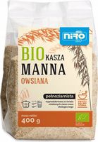 BIO Kasza MANNA OWSIANA pełnoziarnista 400g EKO