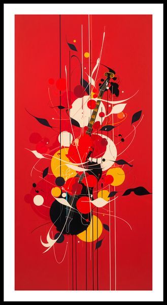 Plakat 50x100cm Melodyjna Barwa zdjęcie 3