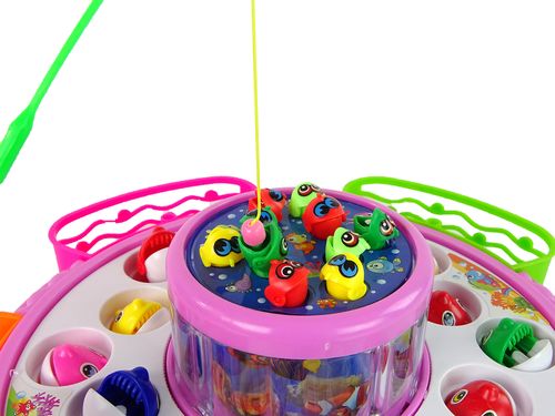 RÓŻOWA GRA ZRĘCZNOŚCIOWA ŁOWIENIE RYBEK DLA DZIECI na Arena.pl