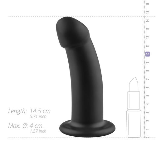 no-parts - charlie dildo 14.5 cm - black na Arena.pl